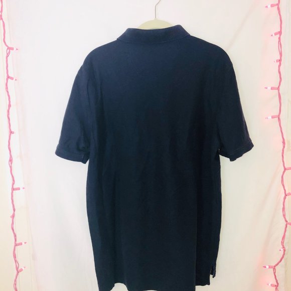 Men's Izod Navy Polo - Picture 2 of 2